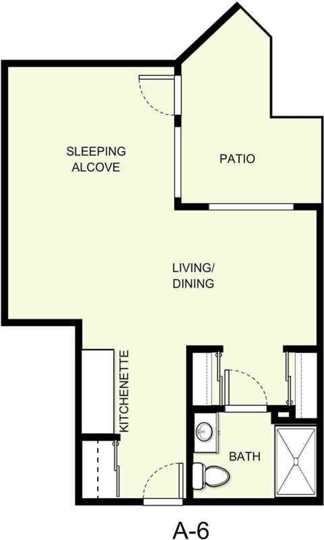 Floor Plan A-6 - Pearl Crossing