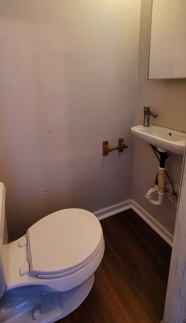 1st floor half bathroom - 1371 Monomoy St
