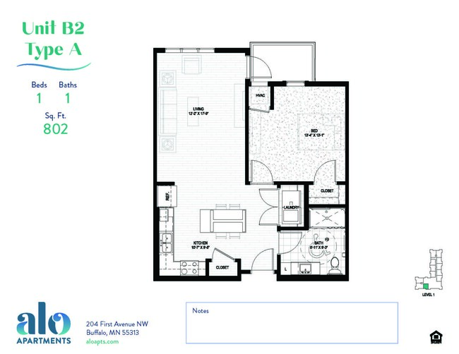 Floorplan - Alo Apartments