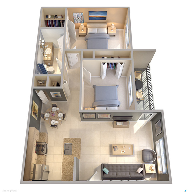 Floorplan - The Palms of Clearwater