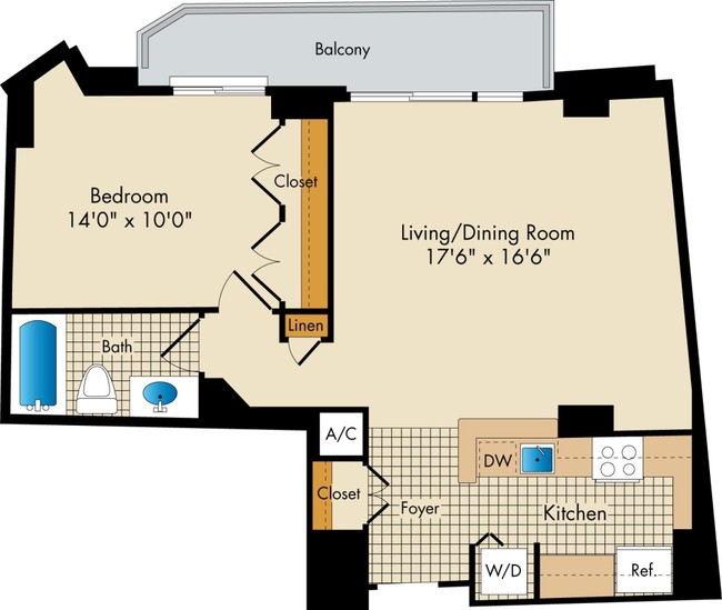 Floorplan - The Metropolitan