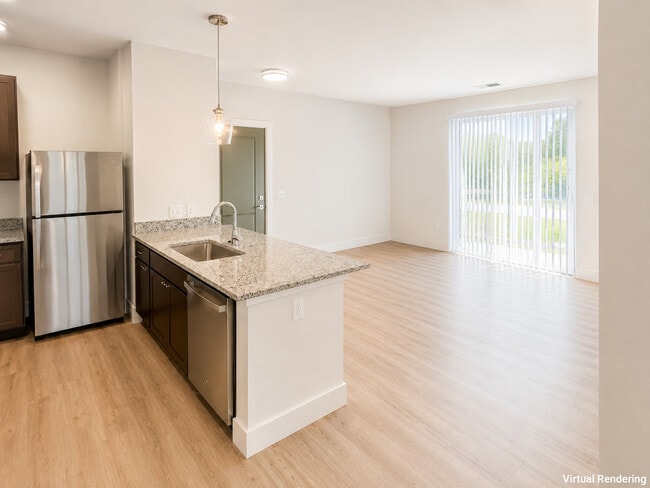 Kitchen & Living Space - Reverb