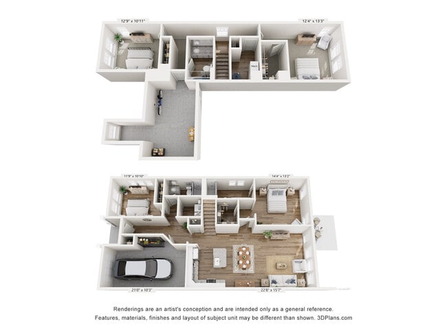 Floorplan - Artisan Living Mills River