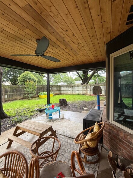 Backyard - 7509 Jean Ann Dr
