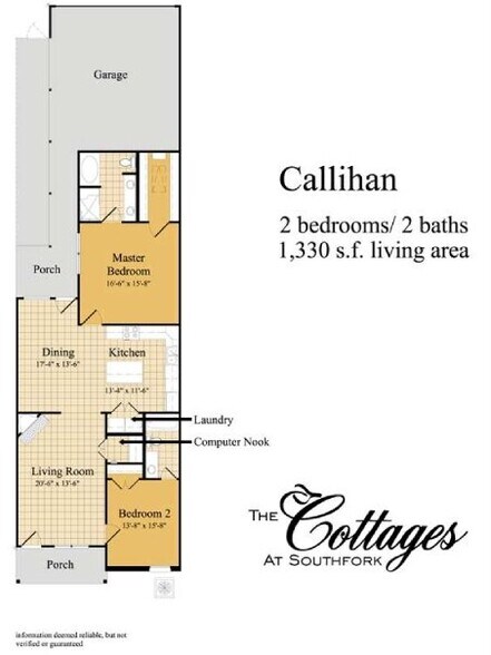 Available unit does not include computer nook - 11510 Southfork Ave
