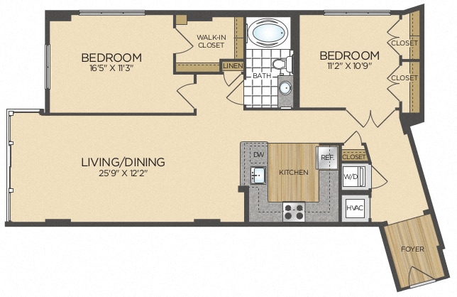 Floorplan - 909