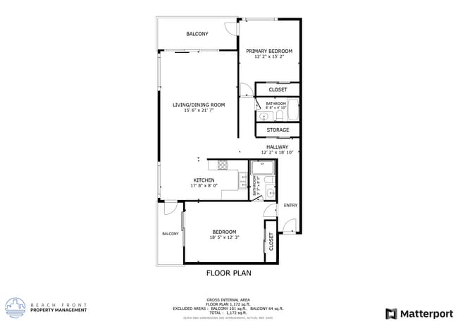 Floorplan - 1625 Redondo Ave.