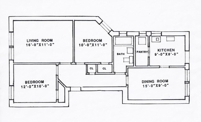 Floorplan - 437-59 W. Belmont Ave.