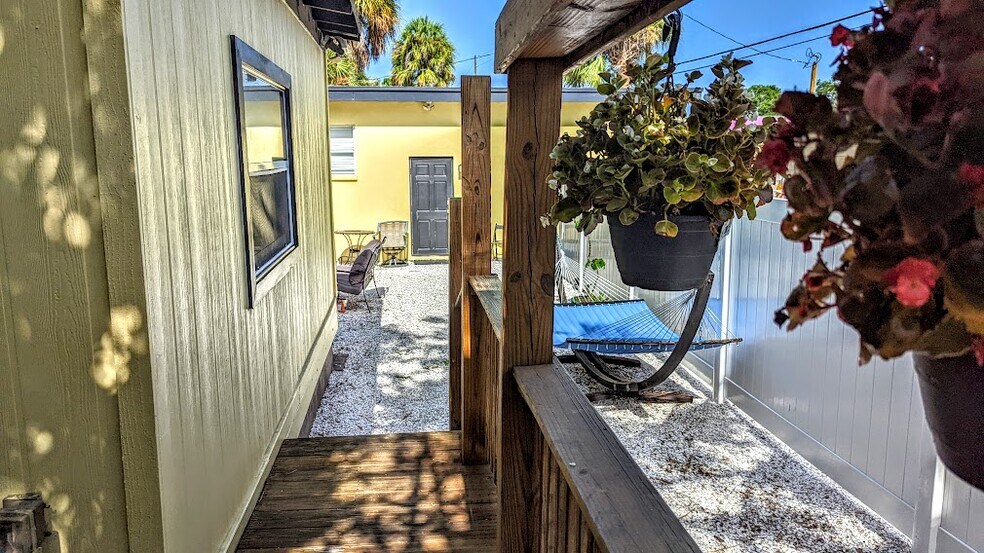 looking into the courtyard - 2350 1st Ave N