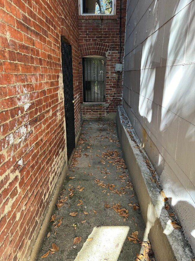 Dog leg access to side door - 1336 Kenyon St NW