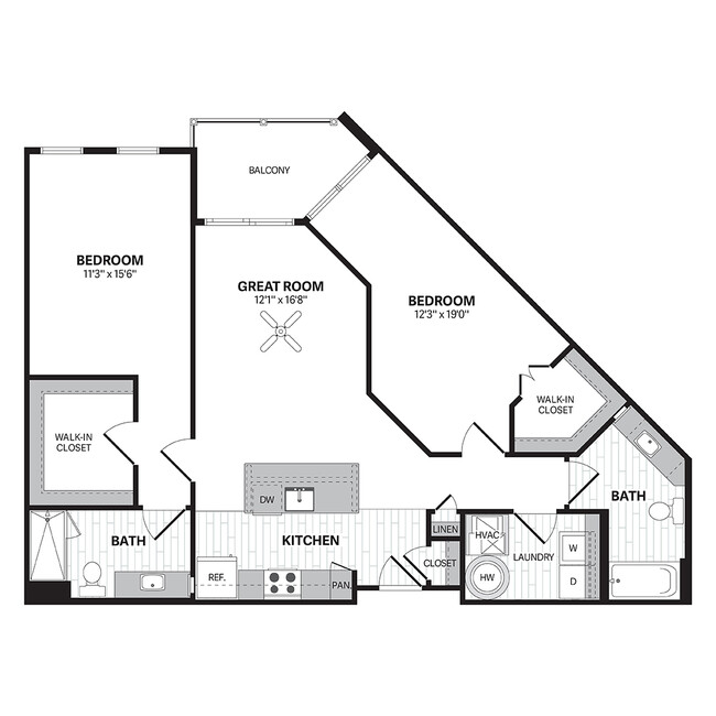 Floorplan - Bristol Court