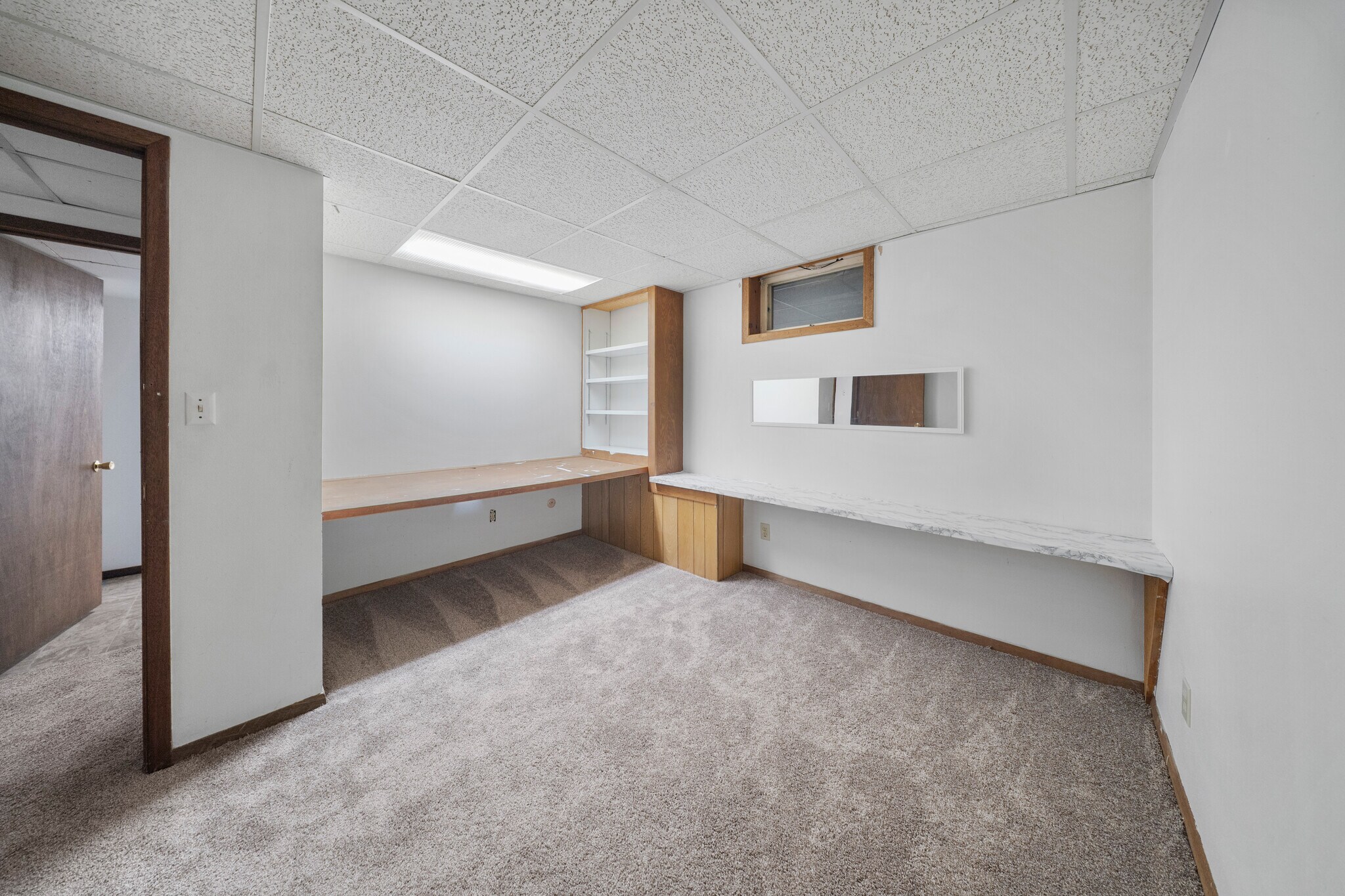 Lower level bedroom desks - 2405 W 28th St