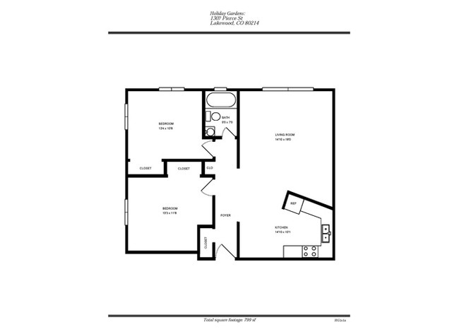 Floorplan - Holiday Gardens