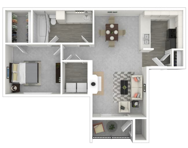 Floorplan - Amherst Apartments
