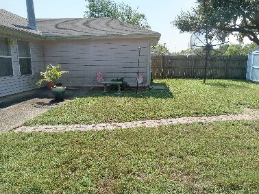 Back Yard - 13801 Pierres Ct