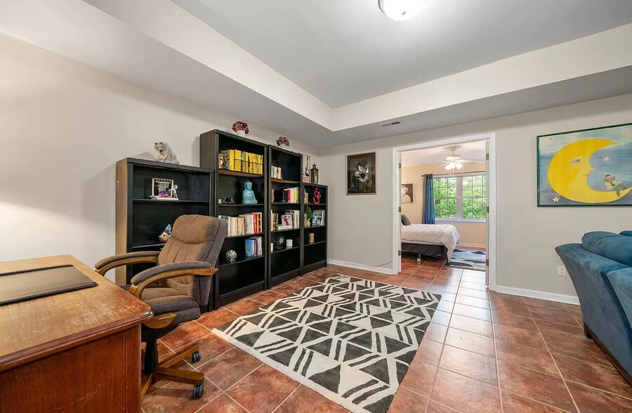 View from study to bedroom - 509 Gallery Plz