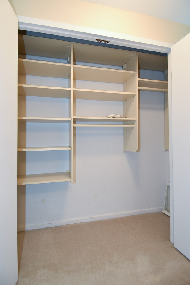 Large storage closet in hallway - 400 Madison St