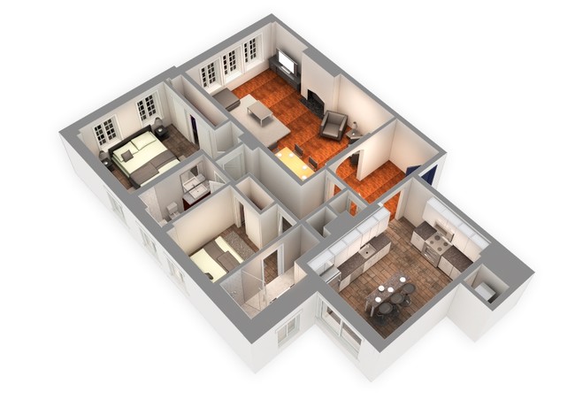 Floorplan - Park Heights by the Lake Apartments