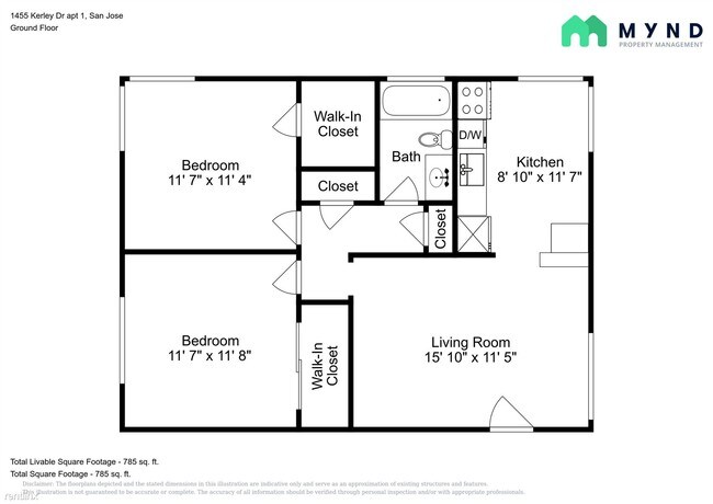 Building Photo - 2 br, 1 bath  - 1455 Kerley Dr Apt 1 Apt 1