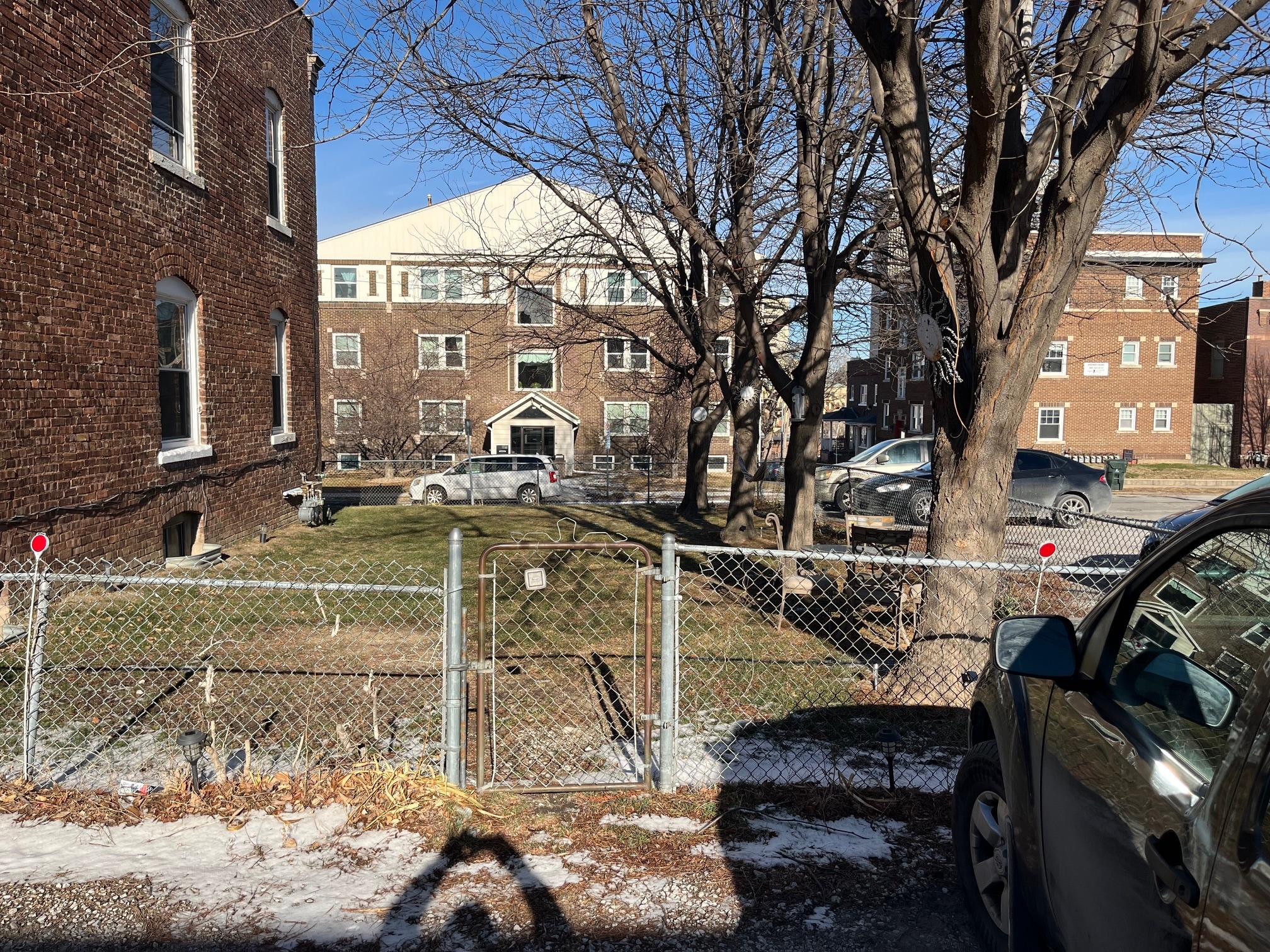 side yard - 1959 Jones St