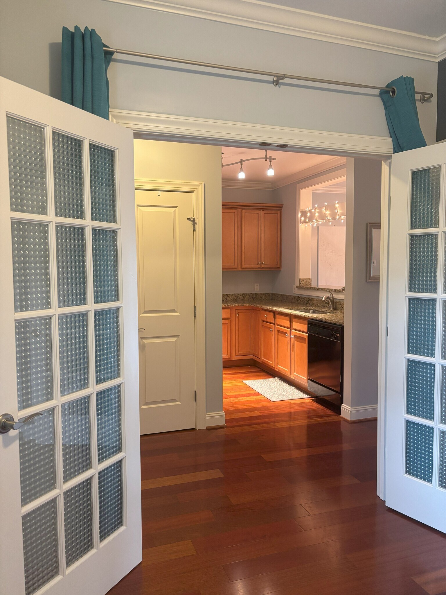 view of kitchen from second bedroom - 301 Criddle St