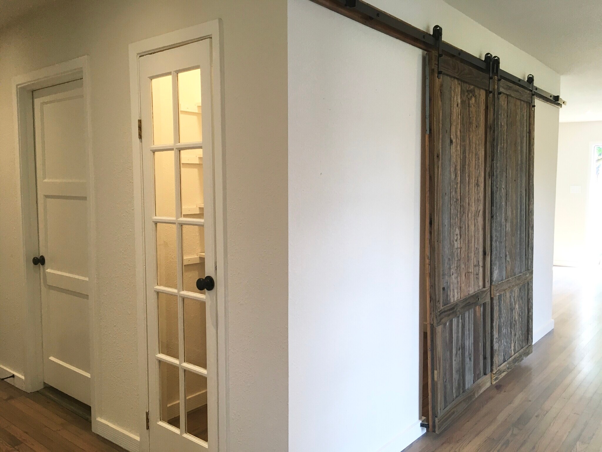 Pantry with vintage French door - 5131 Wildflower Dr