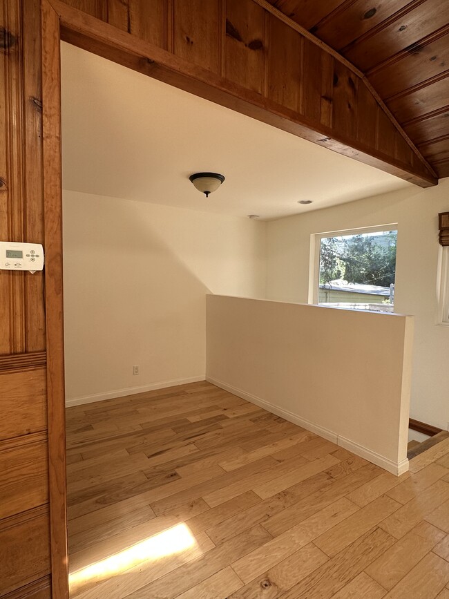 Thermostat for HVAC system, dining area, and stairway to downstairs bedrooms - 19876 Observation Dr