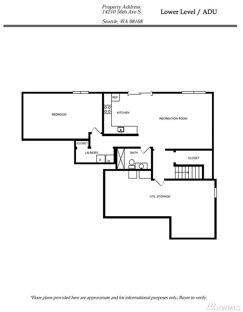 Floor plan - 14210 56th Ave S
