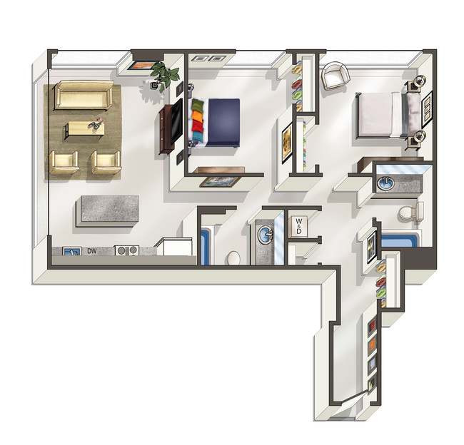 Floorplan - Argon Apartments