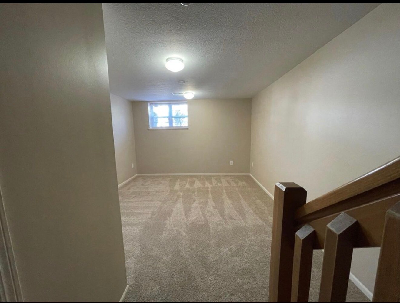 Spacious lower level living area with natural light. - 289 Preswicke Ml