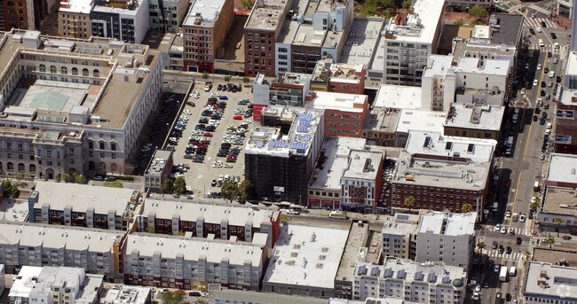 Aerial Photo - 1036 Mission Family Apartments