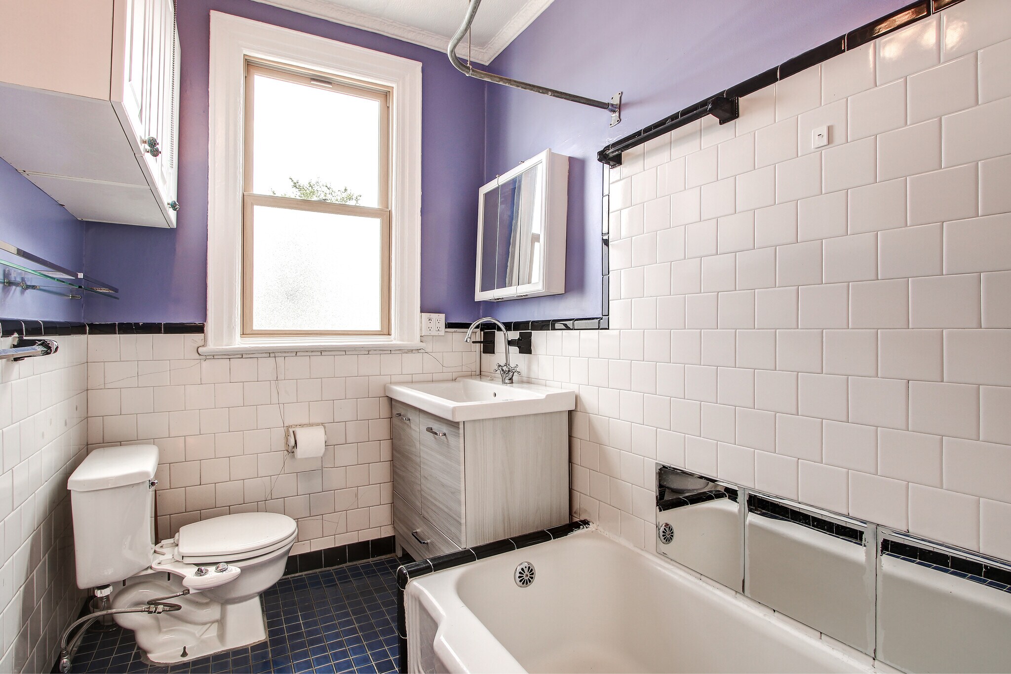 Upstairs bathroom - 3539 Holmead Pl NW