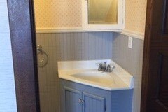 first floor 1/2 bath - 108 S Rutland St