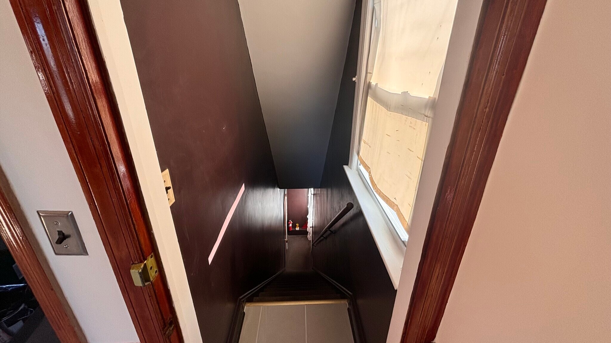 Side entrance stairs - 870 Louisa St