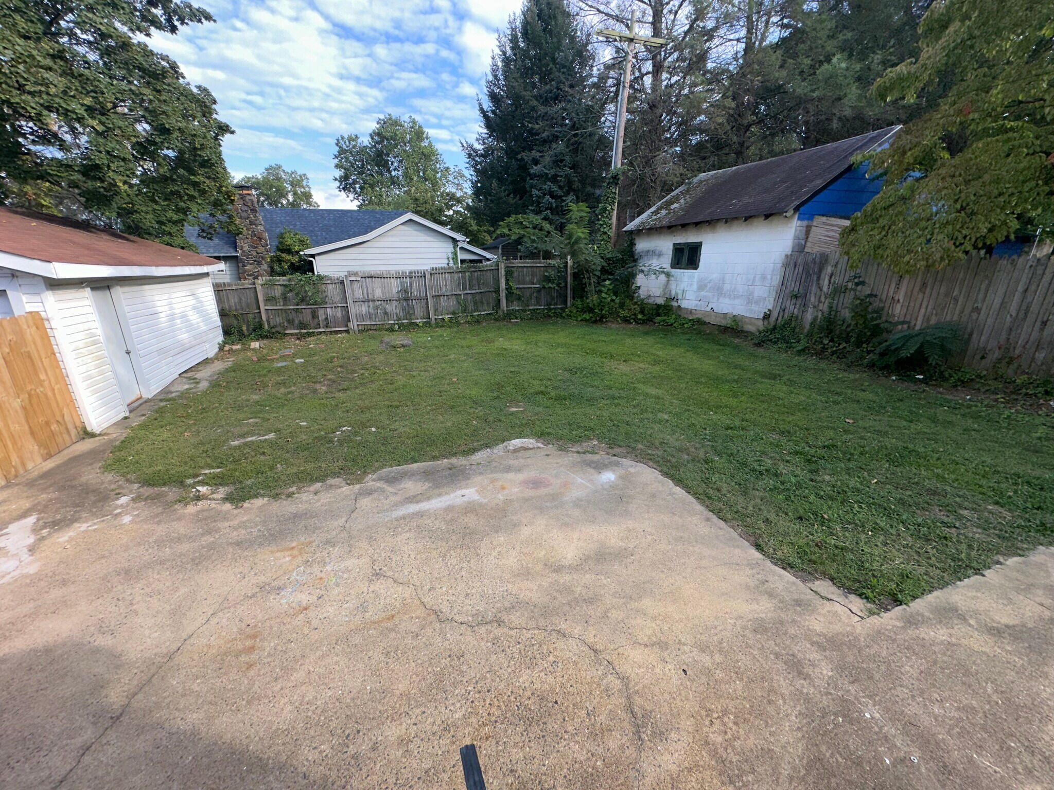 Backyard - 1602 Philadelphia Pike