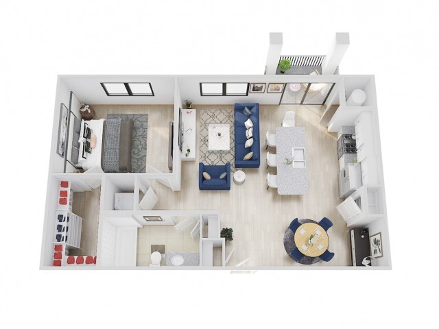 Macaw | 1 Bed / 1 Bath - The Hamilton at Lakeside