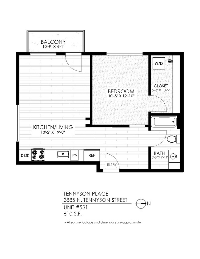 Floorplan - Tennyson Place