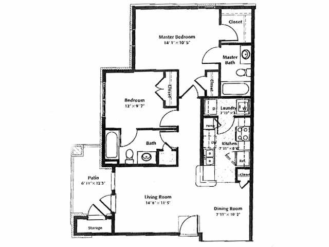 Floorplan - O'Fallon Lakes Apartments