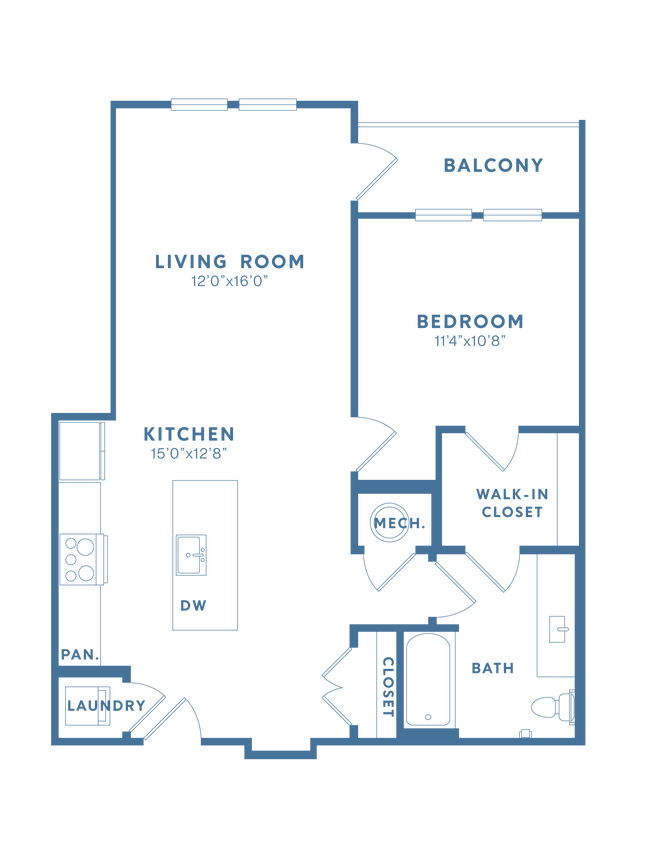 Floorplan - Maren Apartments