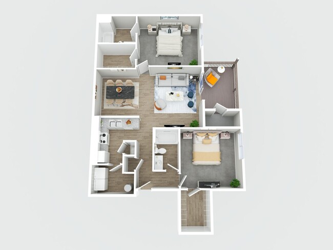 Floorplan - Savannah Heights Apartments