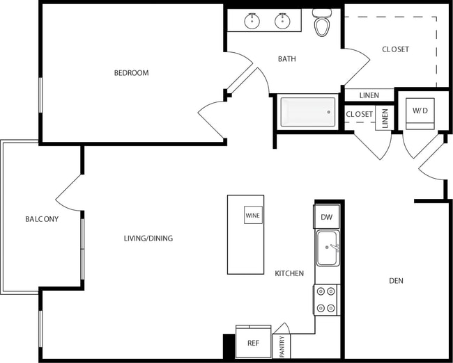 Floorplan - Mara Pacific Beach
