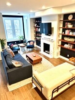 spacious living room with ample storage - 1706 10th St NW