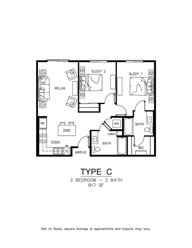 Building Photo - Unit Type: C | 2 Bed | 2 Bath