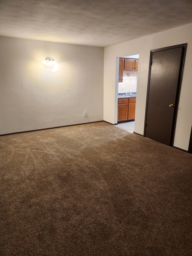 Living/Dining room carpeted w/closet - 212 N 44th St