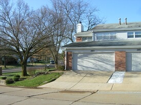 front of townhouse - end unit - 361 Fox Village Ct