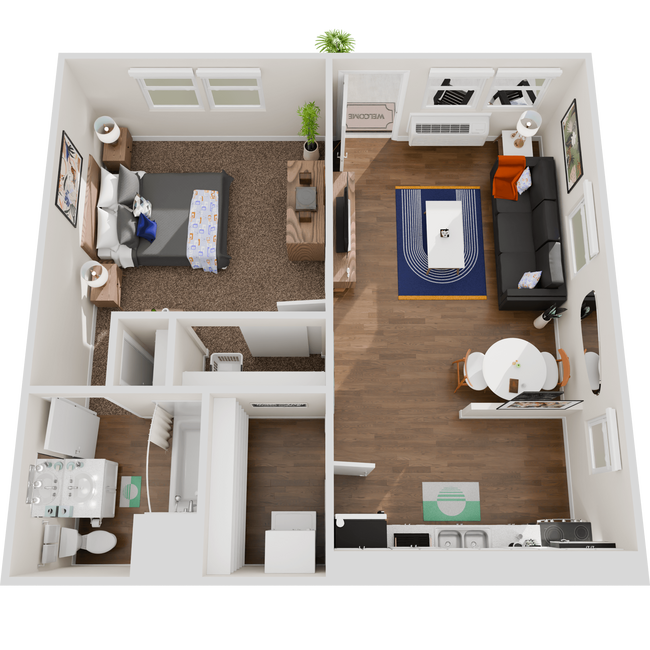 Floorplan - The Julep & Julep Flats