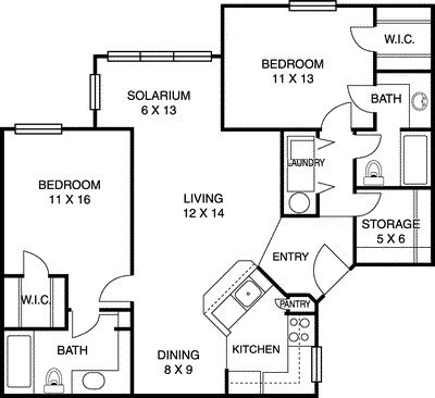 2BR/2BA - Isles at Lago Mar