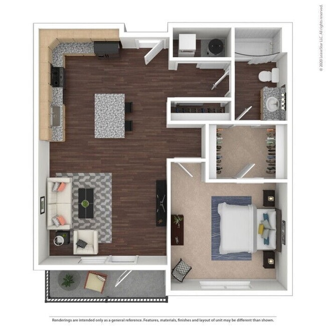 Floorplan - The Piedmont Apartments