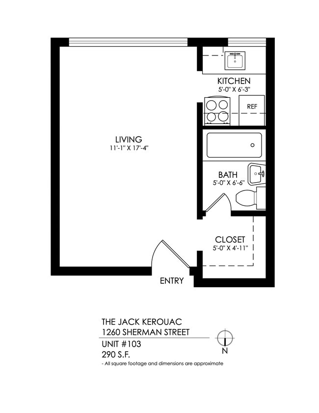 Floorplan - The Jack Kerouac