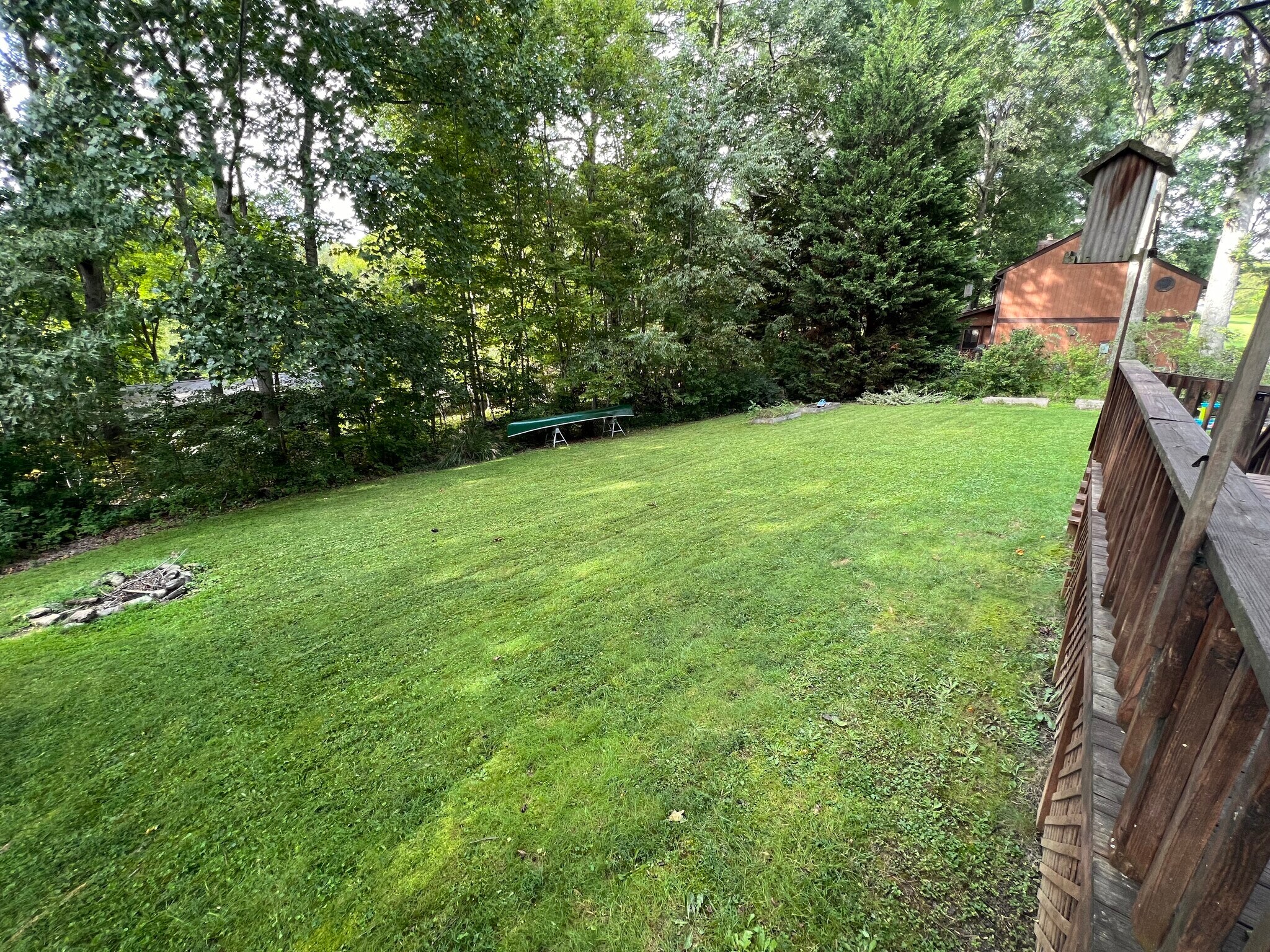Newly added fenced in back yard (fence not pictured) - 16 Oakwood Rd